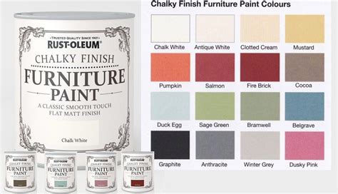 Rust Oleum Colour Chart Uk