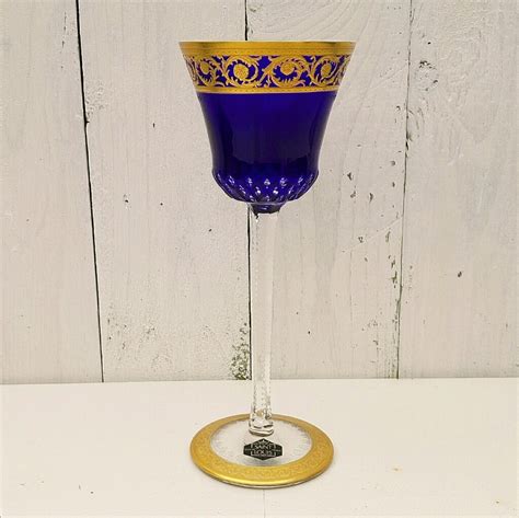 Verre Pied Cristal Saint Louis Mod Le Thistle Rohmer Acolytes