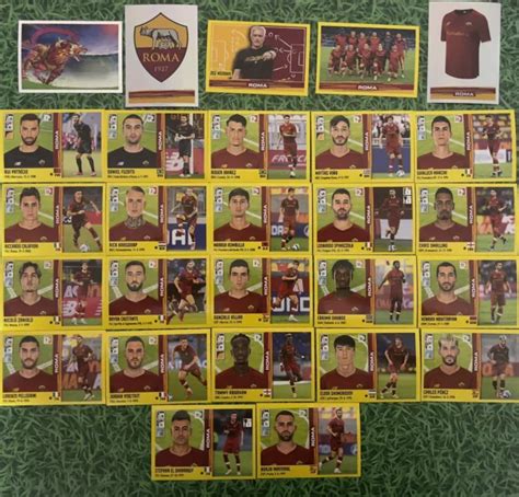 Calciatori Panini Roma Squadra Completa Figurine Eur