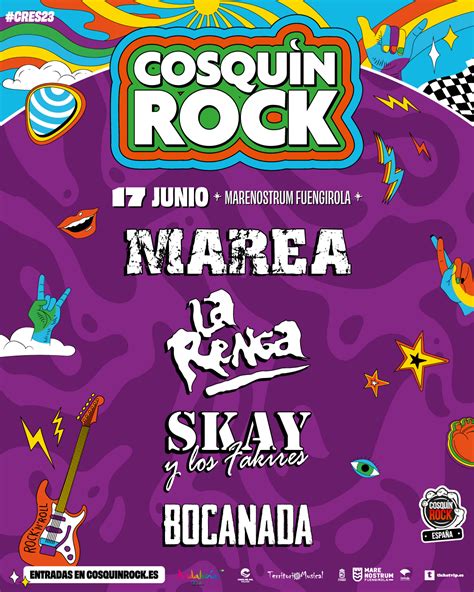 Cosqu N Rock Regresa Al Marenostrum Fuengirola Con Grandes Artistas