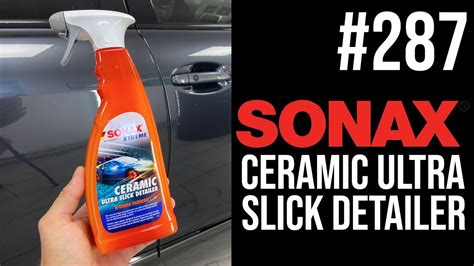 Sonax Ceramic Ultra Slick Detailer Di Carbon Sonax Detailing