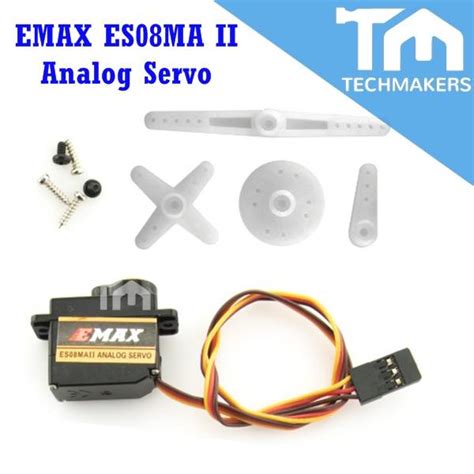 Emax Es Ma Ii Mini Metal Gear Analog Servo G Kg Sec For Rc