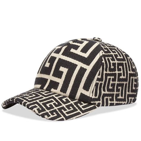 Balmain Monogram Jacquard Cap Balmain