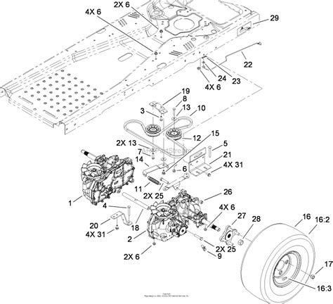 Toro Zero Turn Mower Parts Diagram Reviewmotors Co