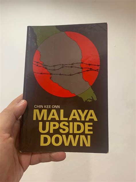 Vintage Book Malaya Upside Down By Chin Kee Onn Rm Post Add Rm