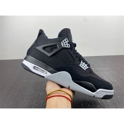 Air Jordan 4 Retro Se Black Canvas Dh7138 006