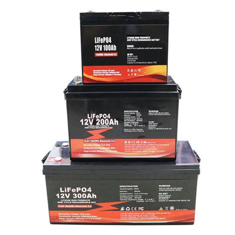 Lithium Ion Battery Off Grid V Ah Deep Cycle Lifepo Battery For