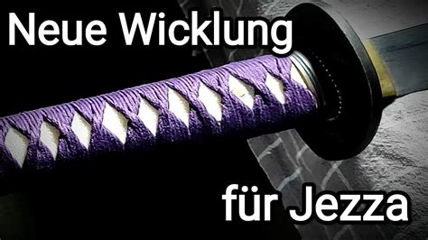 Neue Griffwicklung für Cutting Schwert Iaidō Tests YouTube