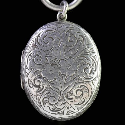 Vintage Sterling Silver Locket