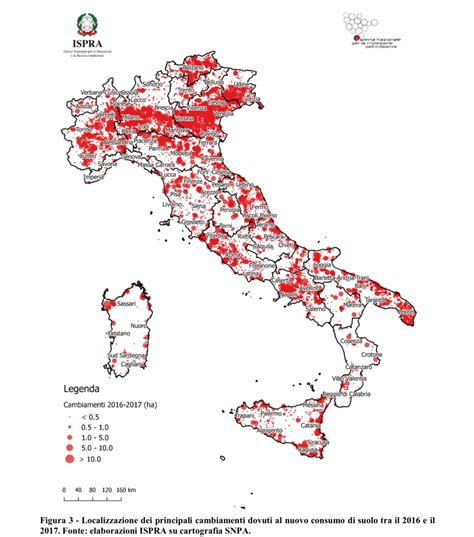 Il Consumo Di Suolo In Italia Nel Rapporto Di Ispra Snpa