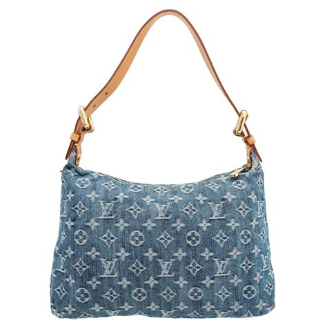 Louis Vuitton Denim Blue Monogram Baggy PM Bag – THE CLOSET