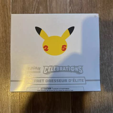 POKÉMON COFFRET Dresseur d Élite ETB Célébrations 25 Ans Neuf