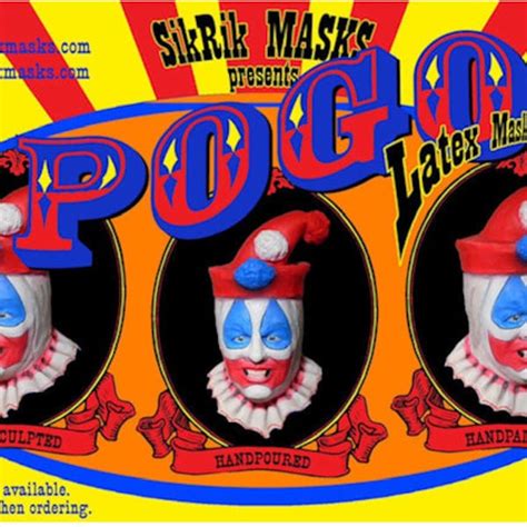 John Wayne Gacy Pogo The Clown Etsy Nederland