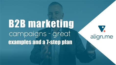 B2b Marketing Campaigns Great Examples And A 7 Step Plan [video