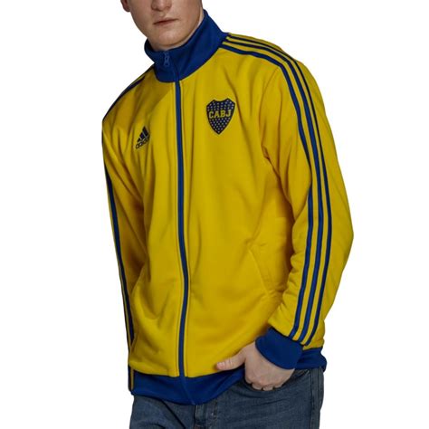 Veste De Presentation Boca Juniors Icon Jaune Adidas