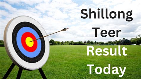 Shillong Teer Result Today November Check Latest Archery