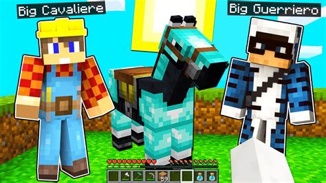 DIVENTO BIG CAVALIERE NELLA BIG VANILLA SU MINECRAFT YouTube