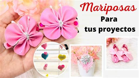 Como Hacer MARIPOSAS Manualidades Principiante