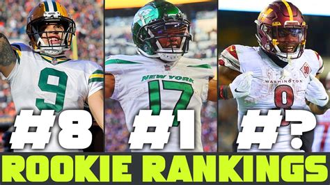 NFL Rookie Rankings Week 14 Ranking NFL Rookies YouTube