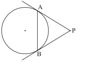 Prove that the tangents drawn at the end points of a chord of a circle ... 