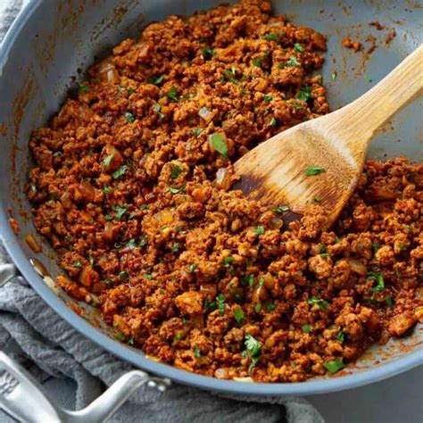 Ground Turkey Taco Meat Cookin Canuck