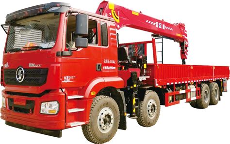 Shs3305 Max Lifting Capacity 13t Straight Boom Truck Mounted Crane