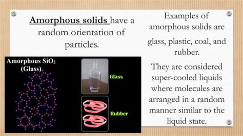 Amorphous And Crystalline Solids Pptx