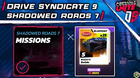 Asphalt Unite Drive Syndicate 9 Shadowed Roads 7 YouTube