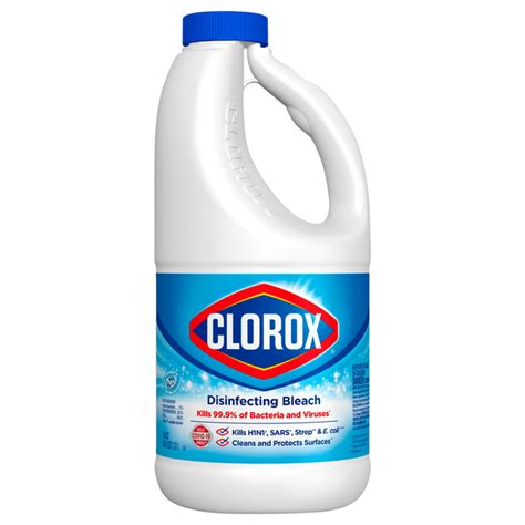 Clorox Bleach Ingredients Label