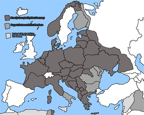 A Map of every land Nazi Germany occupied from 1933-1945(Remake) : r ...