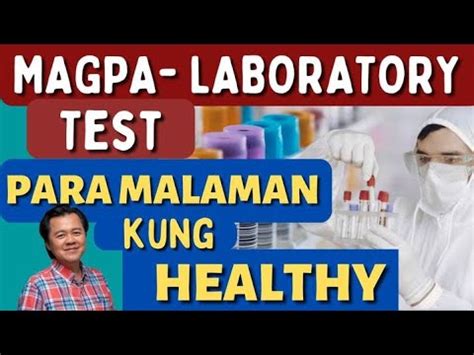 Magpa Laboratory Test Para Malaman Kung Healthy By Doc Willie Ong