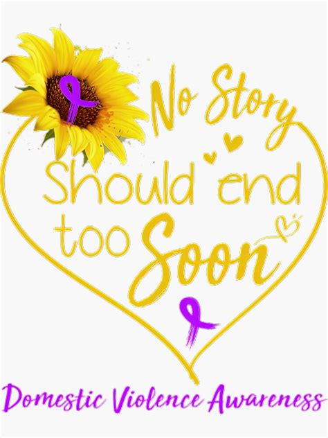 Domestic Violence Awareness Domestic Violence Awareness No Story