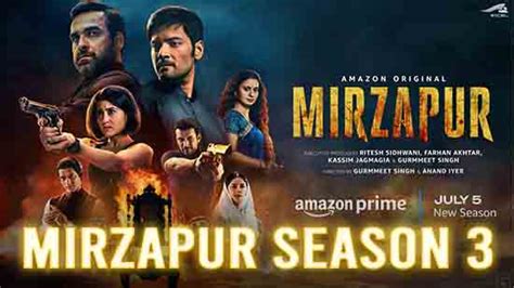 Mirzapur Season 3 Web Series 2024 Cast Ott Release Date Trailer