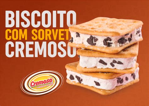 CREMOSO O Melhor Sorvete BLOG BISCOITO SORVETE CREMOSO