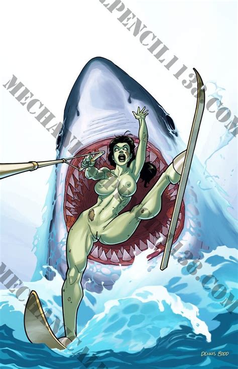 Print Zombie Tramp Janey Belle NUDE Etsy