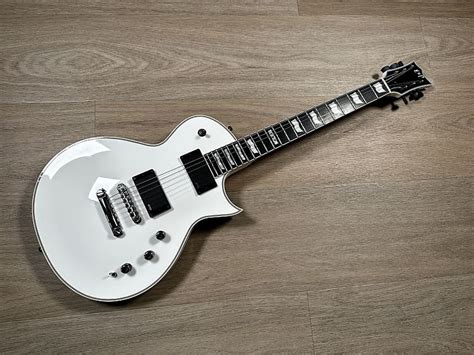 ESP MA CTM White Eclipse Custom Shop 2011 Gloss White Reverb