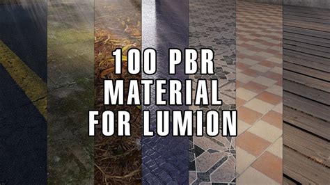 Lumion 100 Realistic Pbr Material Lumion 10 11 12 Youtube