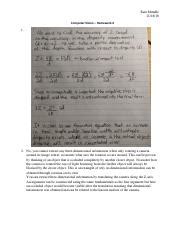 Computer Vision HW 4 Pdf Sam Mundle 11 18 18 Computer Vision Homework