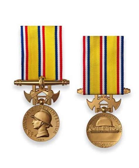 Medaille D Honneur Des Sapeurs Pompiers Ans Francemedaille