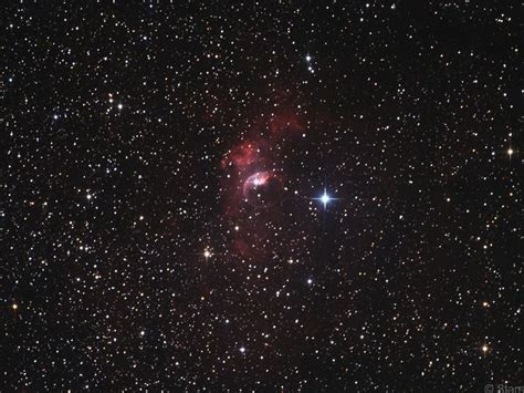 M52 NGC 7635 In NGC 7538