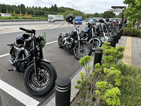 えりんぎ On Twitter 第一回夫婦ツーリング今回不参加のkimさん命名集合🏍🏍🏍🏍🏍🏍🏍🏍³₃ 今回は全部で4夫婦です😆 それ