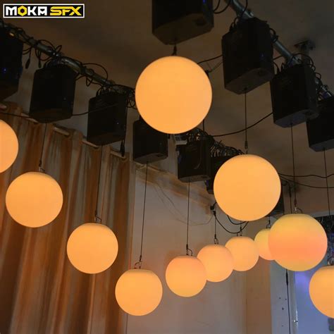 Moka Sfx Rgbw Dmx Lifting Ball Led Effect Light For Nightclub Colorful