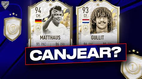 Icon Swaps⭐review Gullit Y Matthaus Moment Fifa 22 Youtube