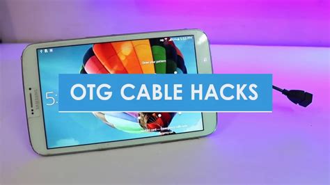 Top Uses And Hacks Of Otg Cable For Android Smartphones And Tablets Tech Player Youtube