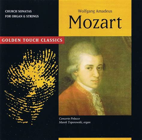 Wolfgang Amadeus Mozart Church Sonatas For Organ Strings GOLDEN