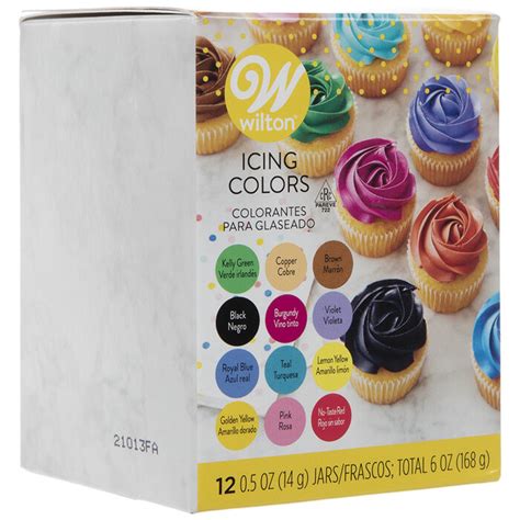 Wilton Icing Colors 12 Count Hobby Lobby 776005