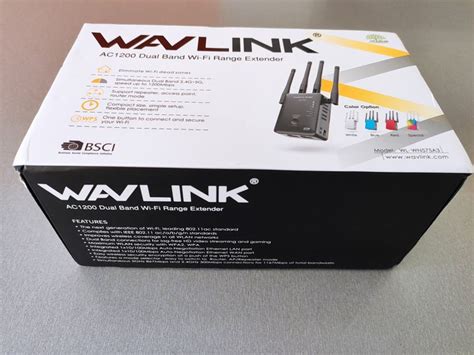 Wavlink AC1200 WIFI Repeater Router Access Point 2 4 5Ghz NOVO