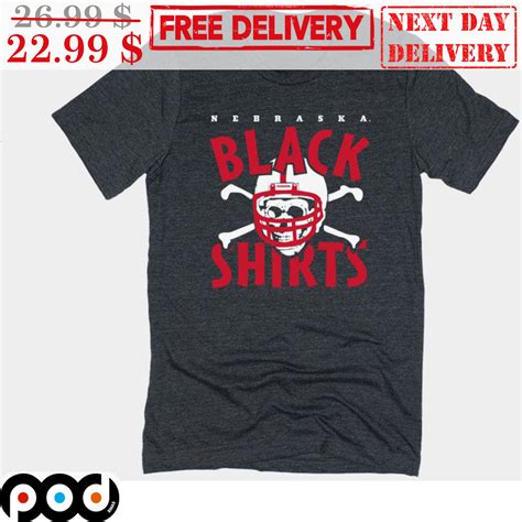 Custom Xmas Gift - Nebraska Blackshirts Football Shirt