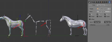 Animation Copy Bone Rotation Constraints Between Armatures With