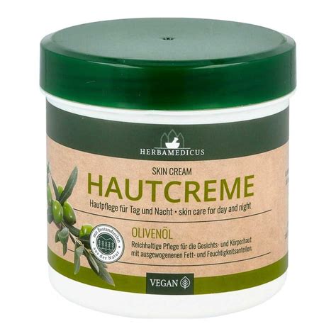 OLIVENÖL Hautcreme Herbamedicus 250 ml Amazon de Kosmetik